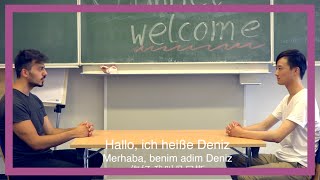 Ein chinesisch türkischer Dialog für Channel Welcome Juli 2015