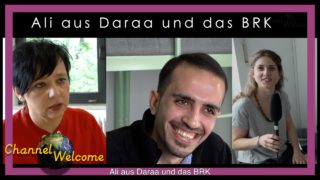 Ali aus Daraa in Syrien und das BRK  in Augsburg/Haunstetten