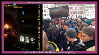FRIDAYS FOR FUTURE, Greta Thunberg, EARTH HOUR und die Bertolt-Brecht-Realschule in Augsburg