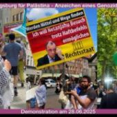 Augsburg für Palästina – Stoppt den Genozid!