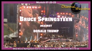 Bruce Springsteen against Donald Trump