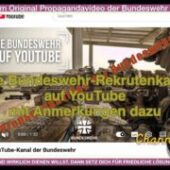 Die neue Bundeswehr-Rekrutenkampagne auf YouTube (mit Anmerkungen dazu)
